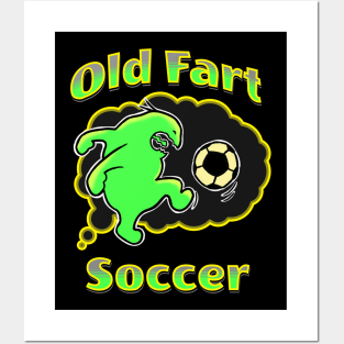 old fart soccer Posters and Art